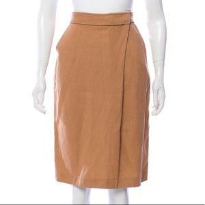 EUC APIECE APART Linen Skirt in Terra Cotta